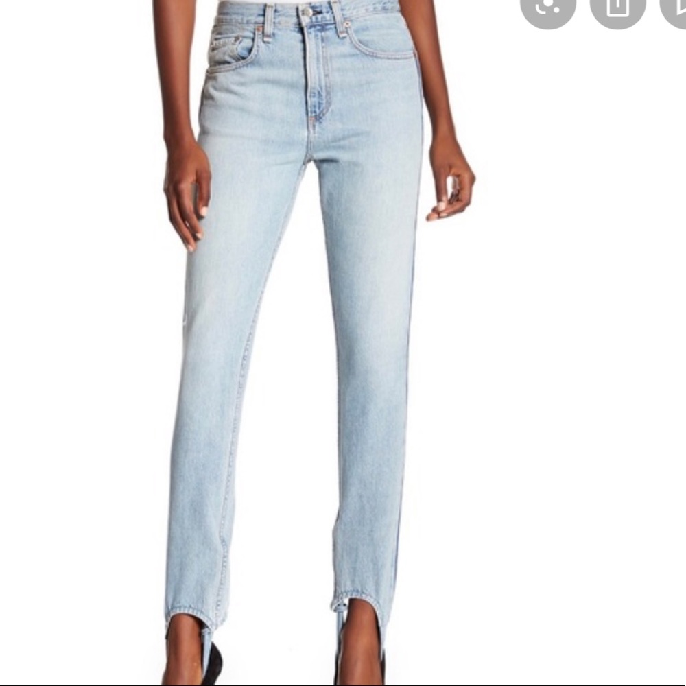 🆕 Rag & Bone Olivia High-Waisted Stirrup Denim